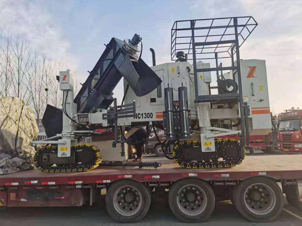 2021開工大吉，NC1300滑模攤鋪機(jī)發(fā)往全國各地，祝老板們財(cái)源滾滾